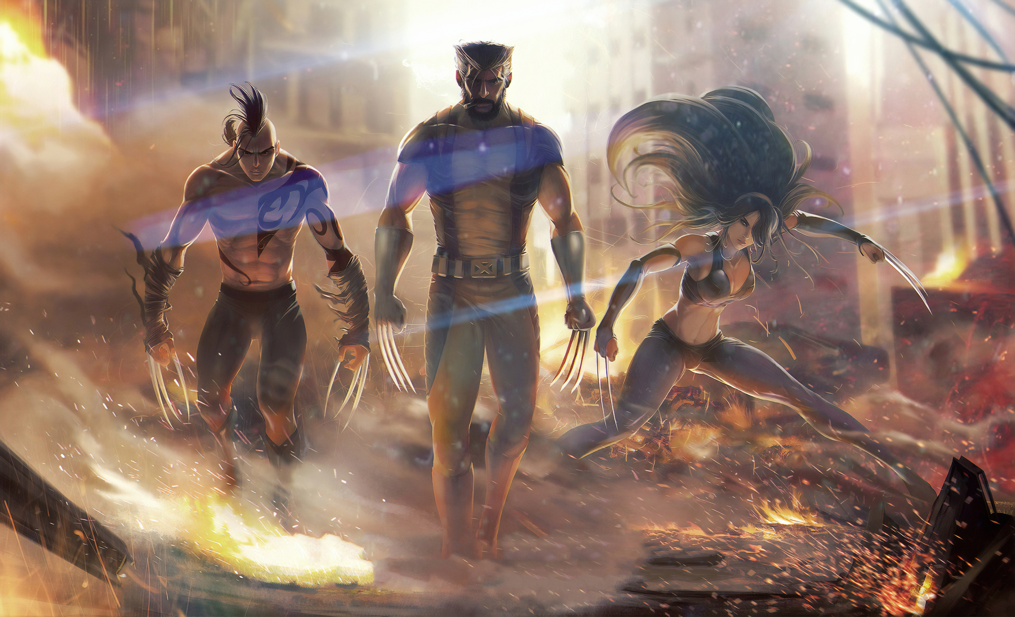 Wolverine And The X-Men Team Wallpapers