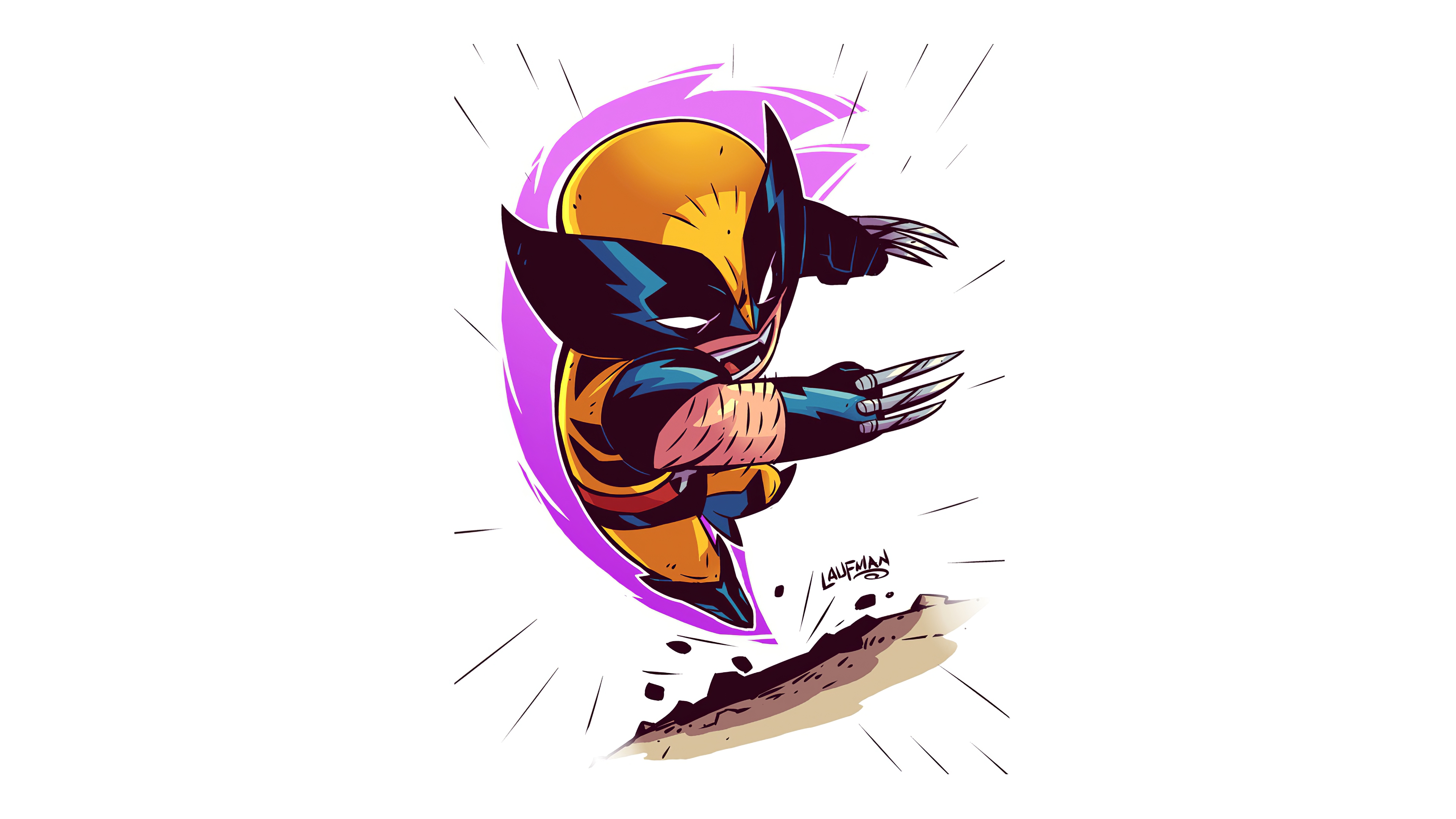 Wolverine Minimal Wallpapers