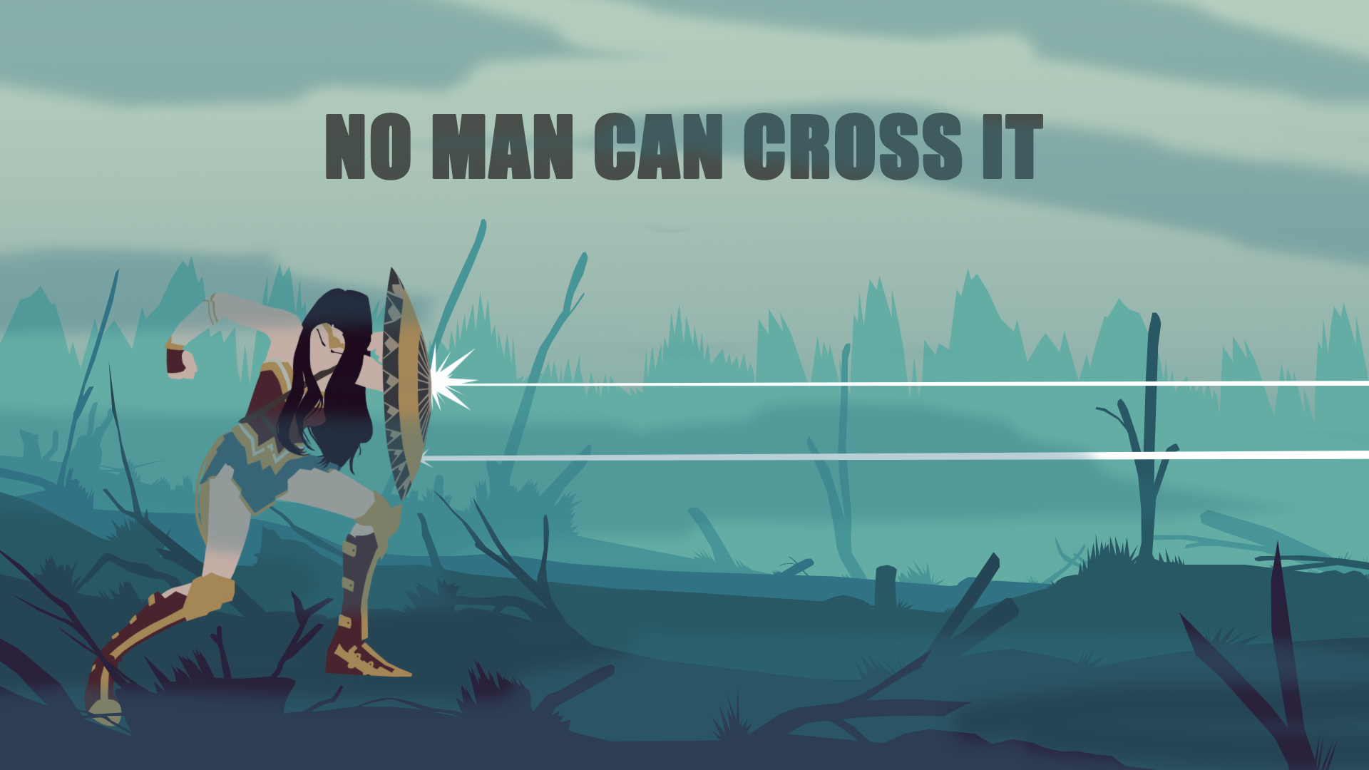 Wonder Woman 5K Minimalist Wallpapers