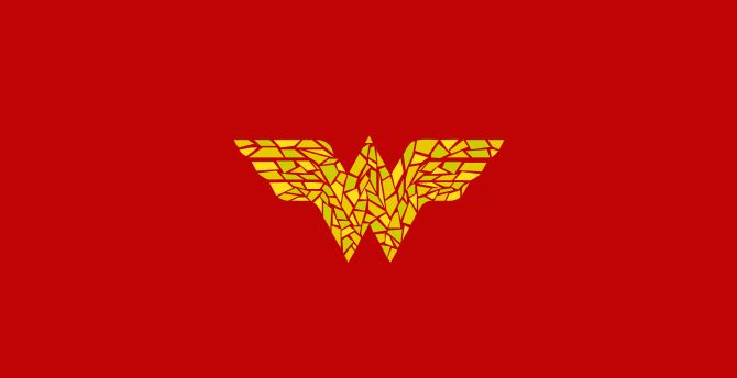 Wonder Woman 5K Minimalist Wallpapers