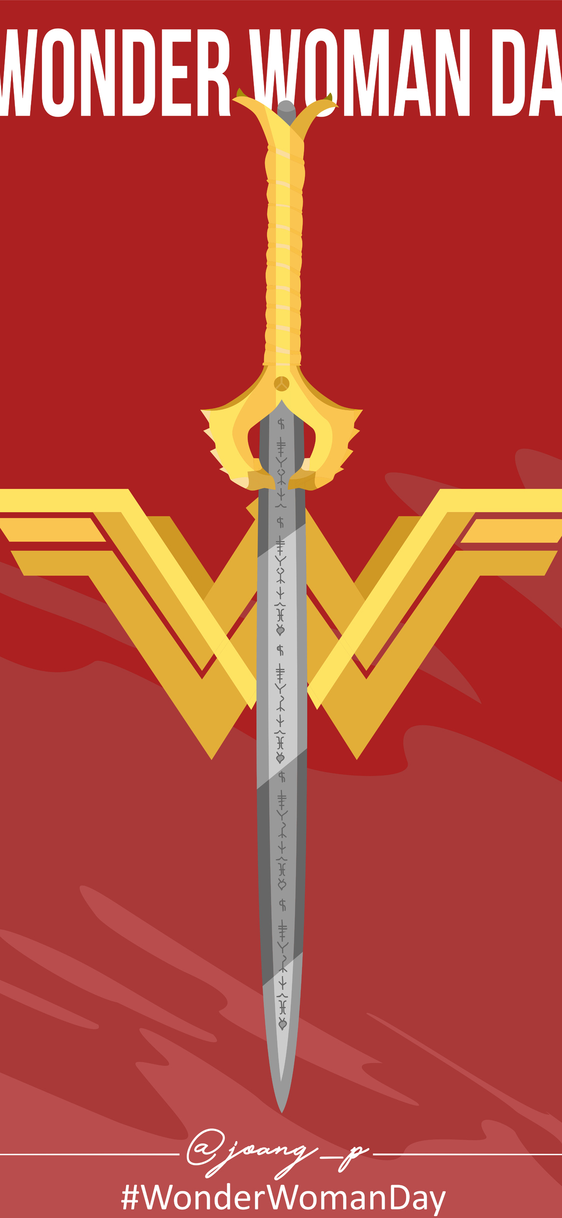 Wonder Woman 8K Minimalist Wallpapers