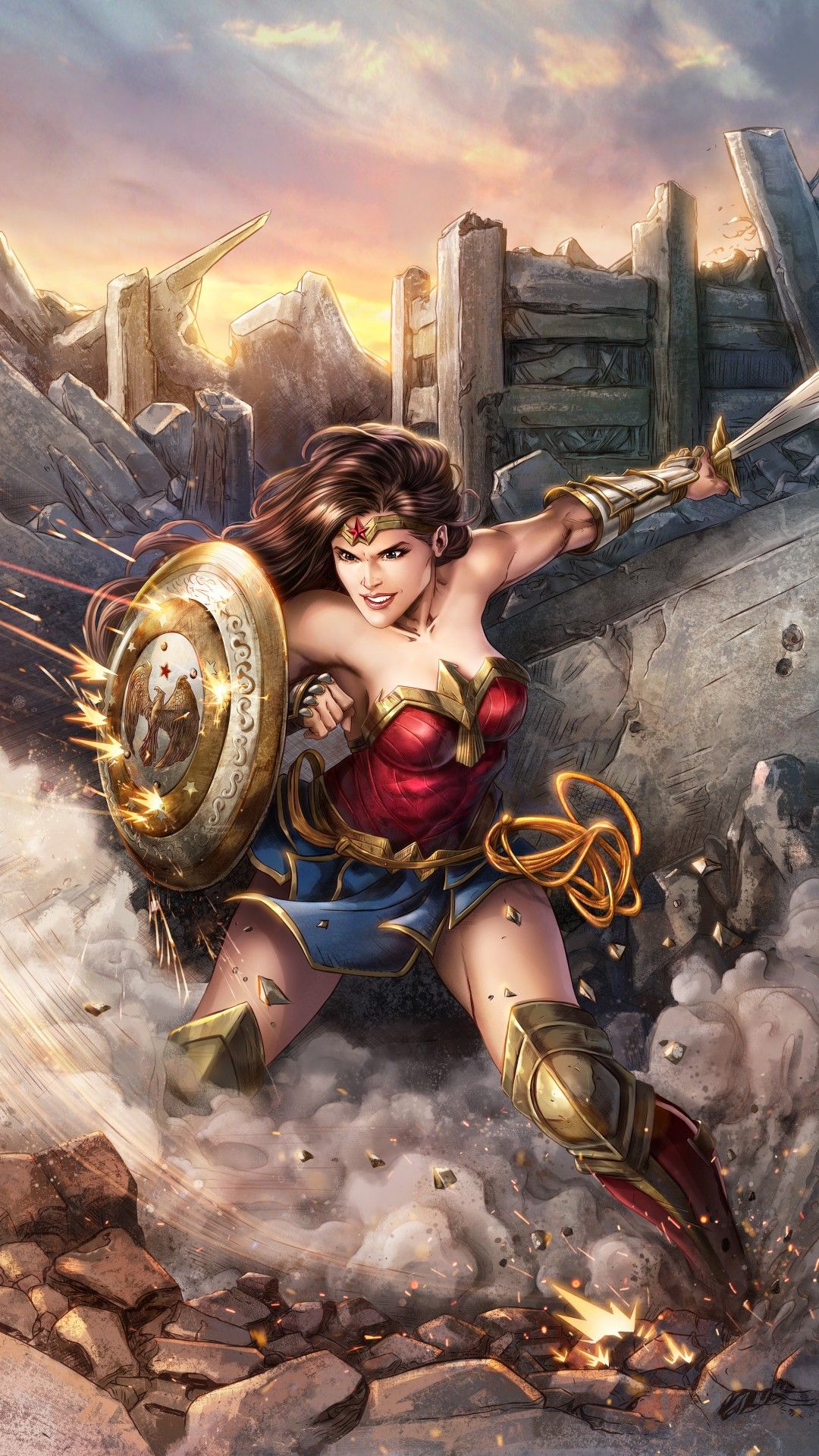 Wonder Woman Fanart Wallpapers