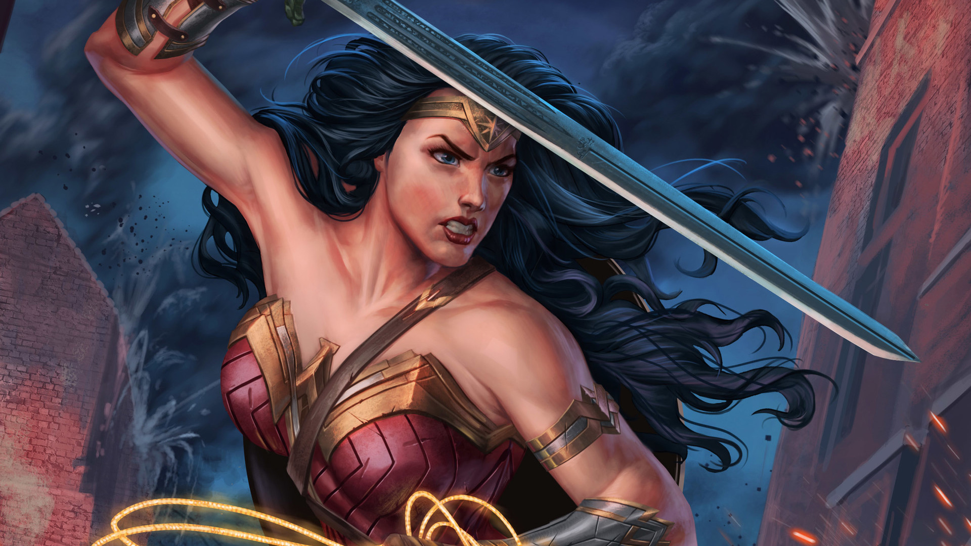 Wonder Woman Fanart Wallpapers