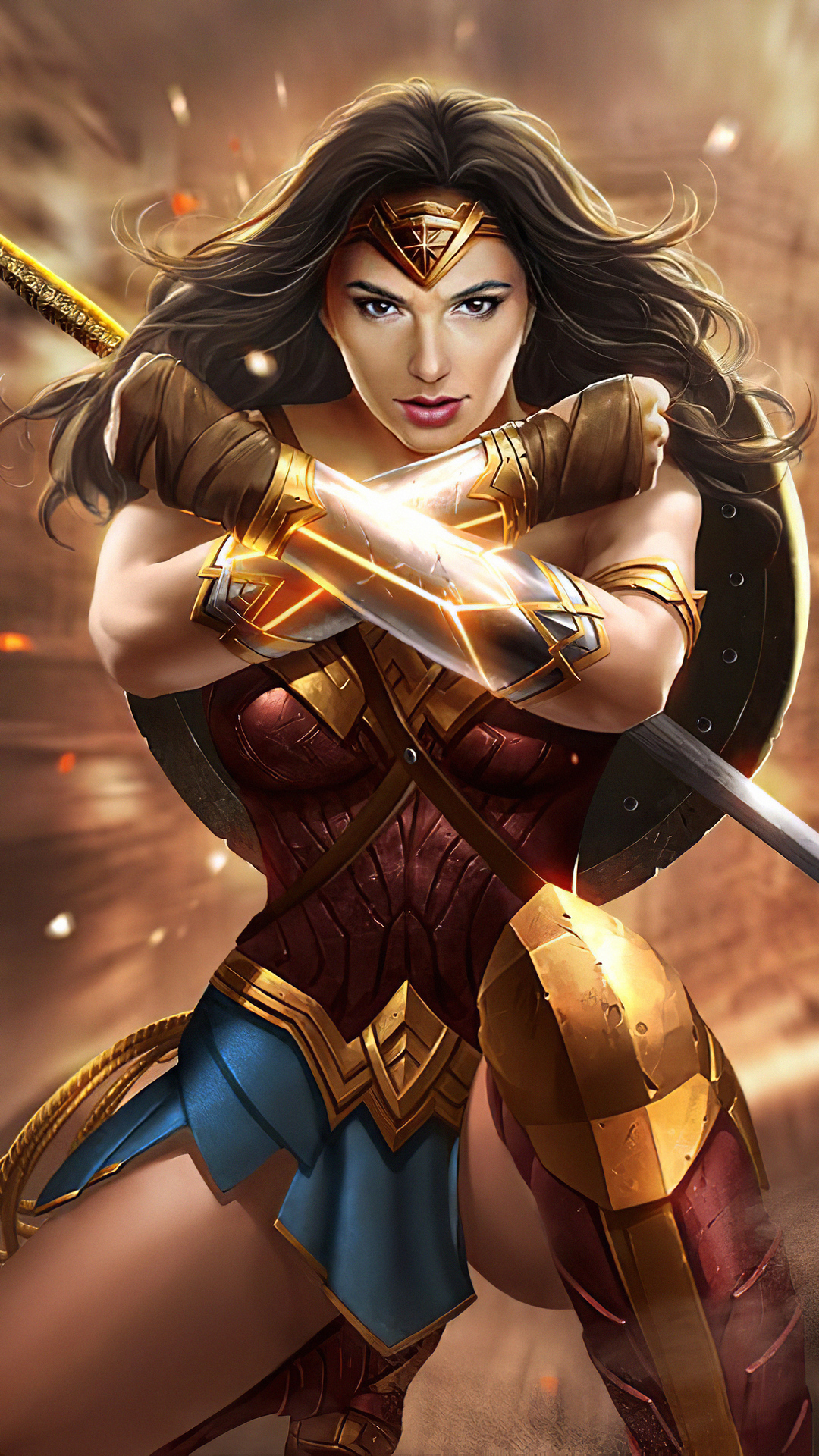 Wonder Woman Fanart Wallpapers