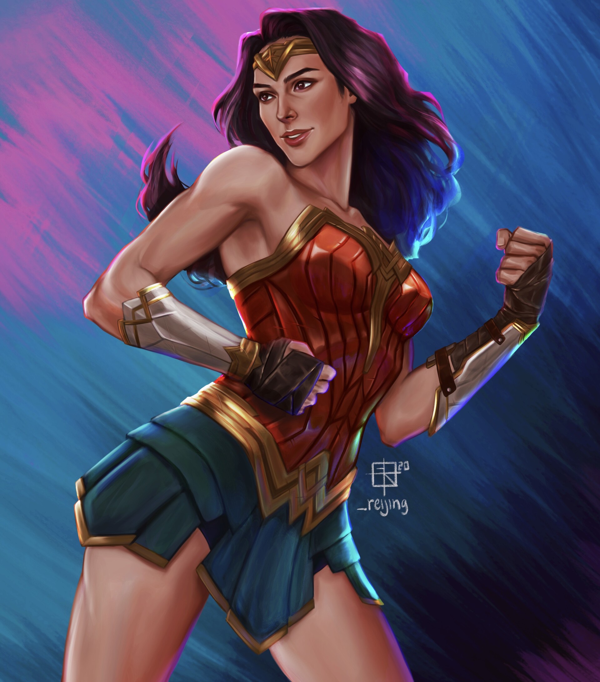 Wonder Woman Fanart Wallpapers