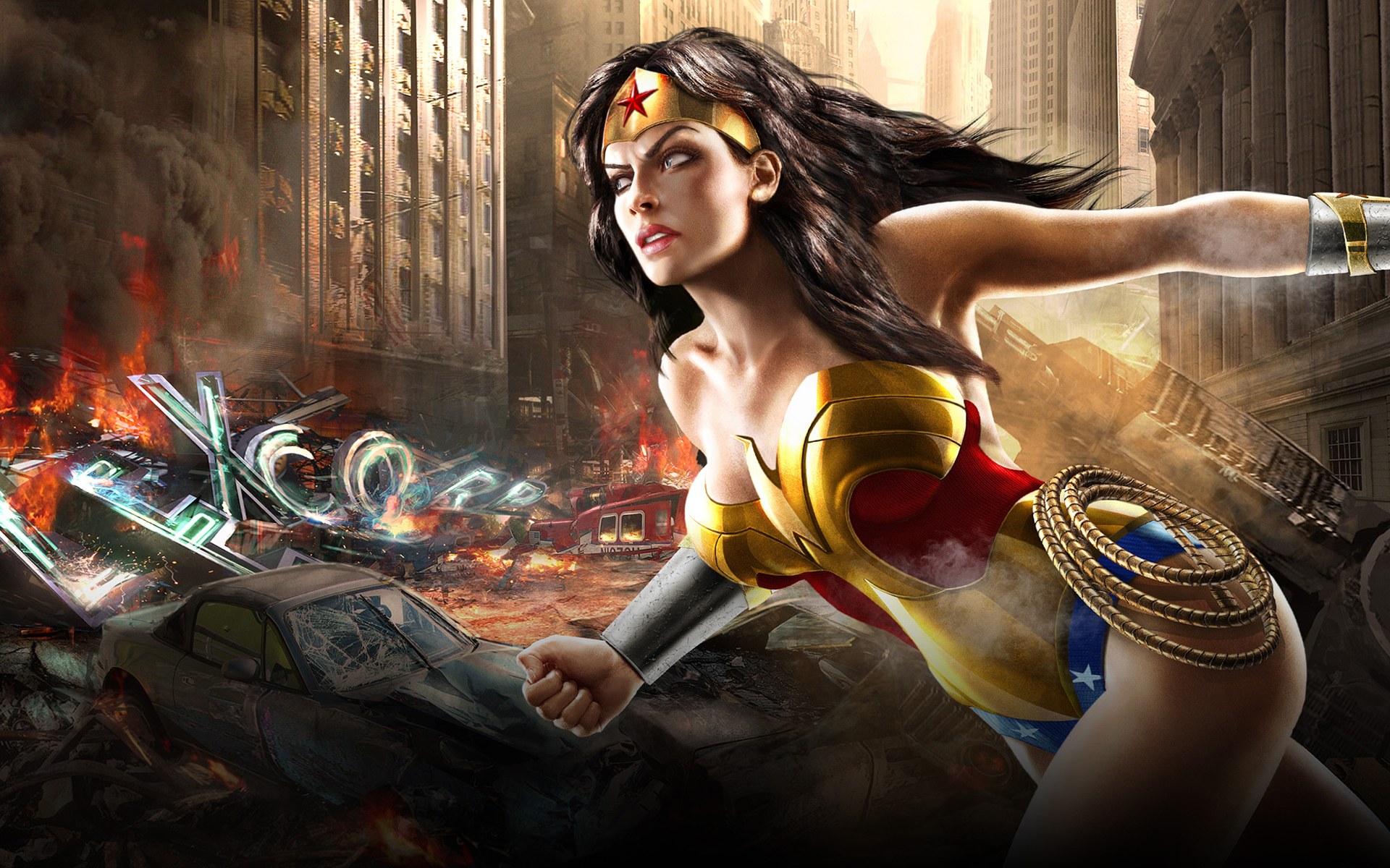 Wonder Woman In London Wallpapers