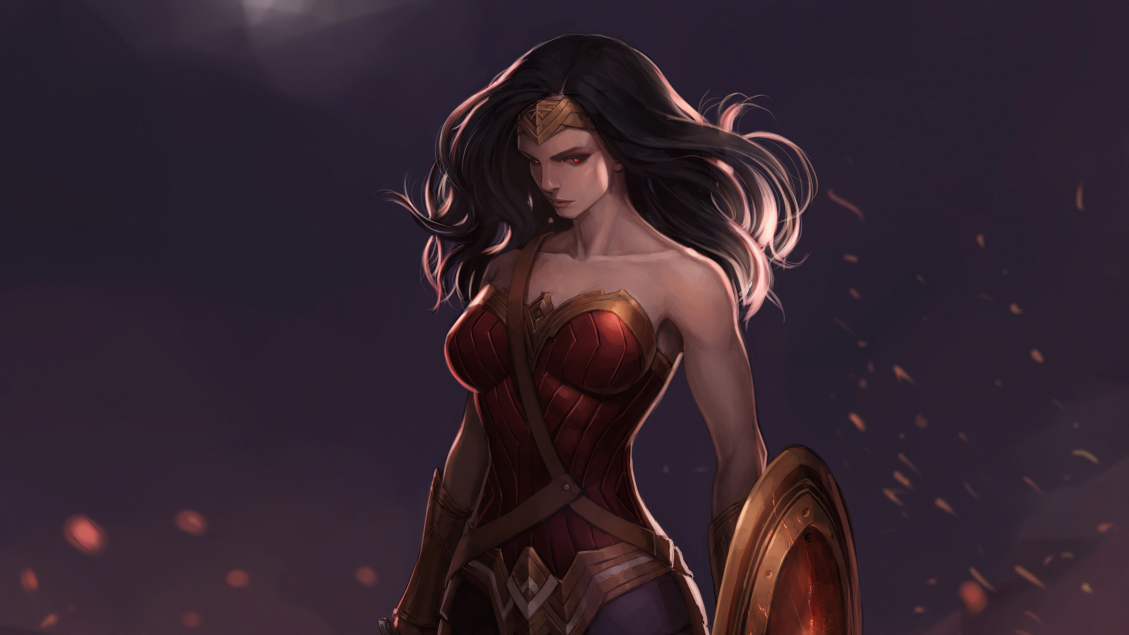 Wonder Woman Poly Art Wallpapers