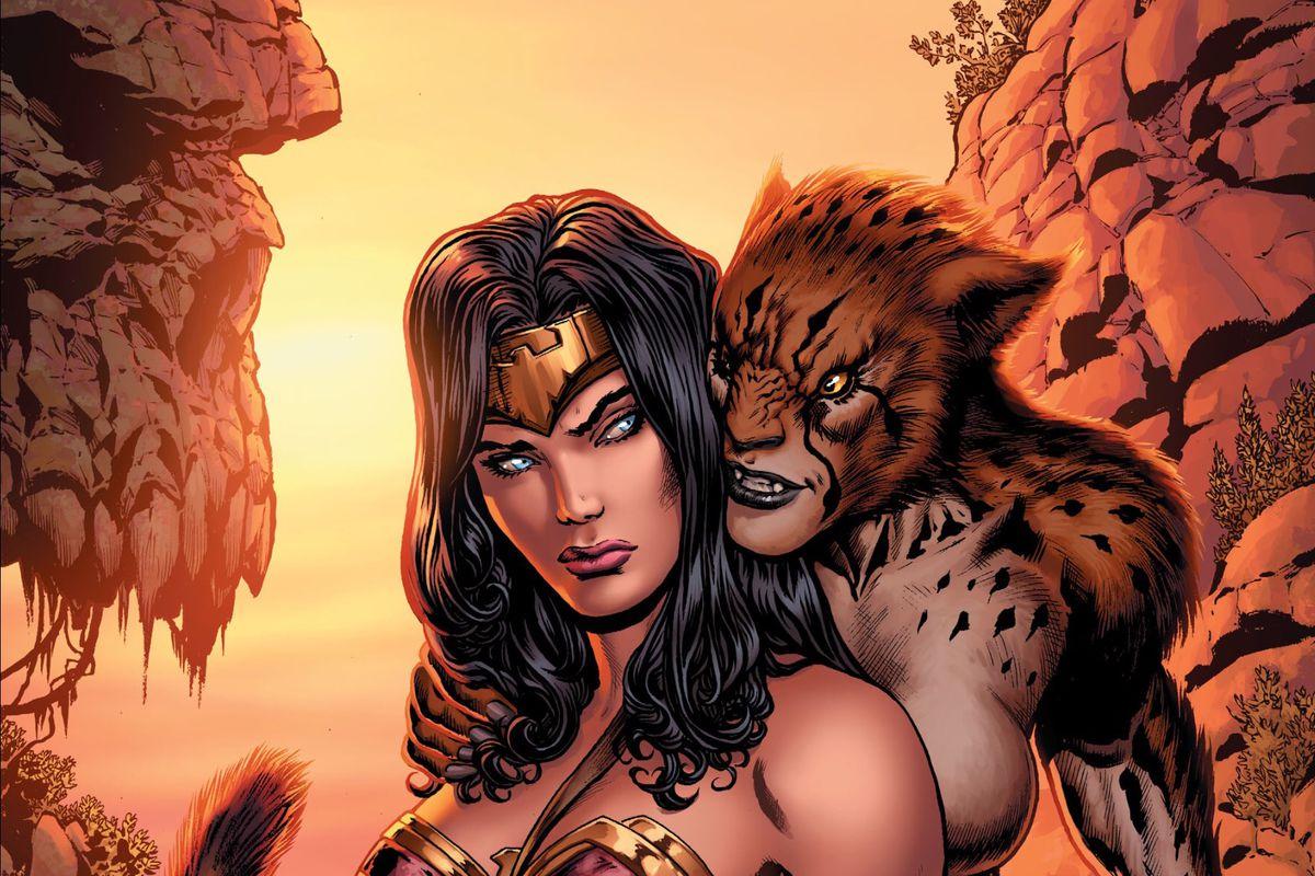 Wonder Woman Vs Cheetah Art Wallpapers