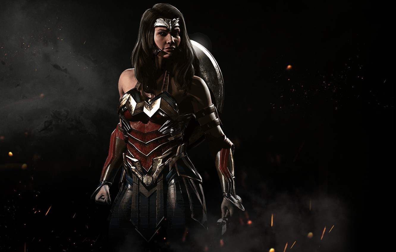 Wonder Woman With Sword And Shield Wallpapers
