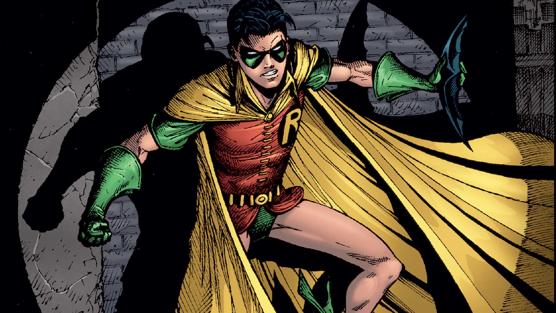 Young Robin Dc Comics Art Wallpapers