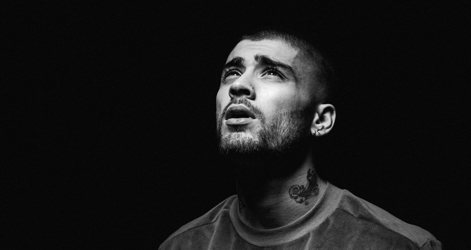 Zayn Malik 2018 Monochrome Wallpapers