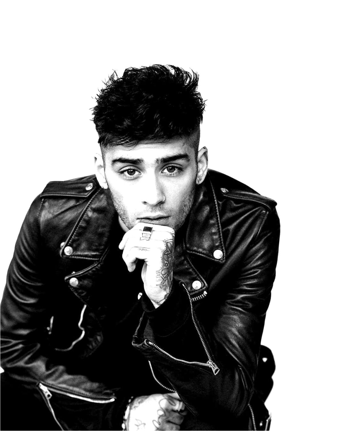 Zayn Malik 2018 Monochrome Wallpapers