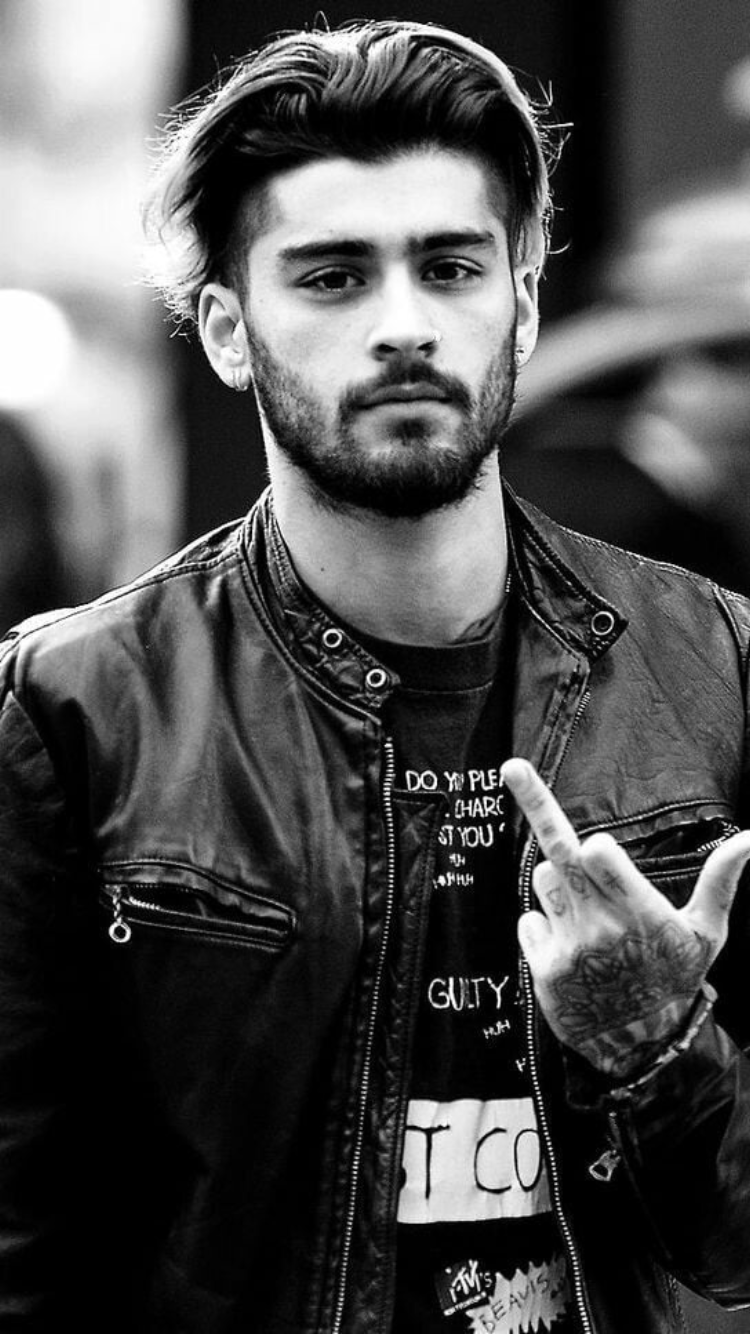 Zayn Malik 2018 Monochrome Wallpapers