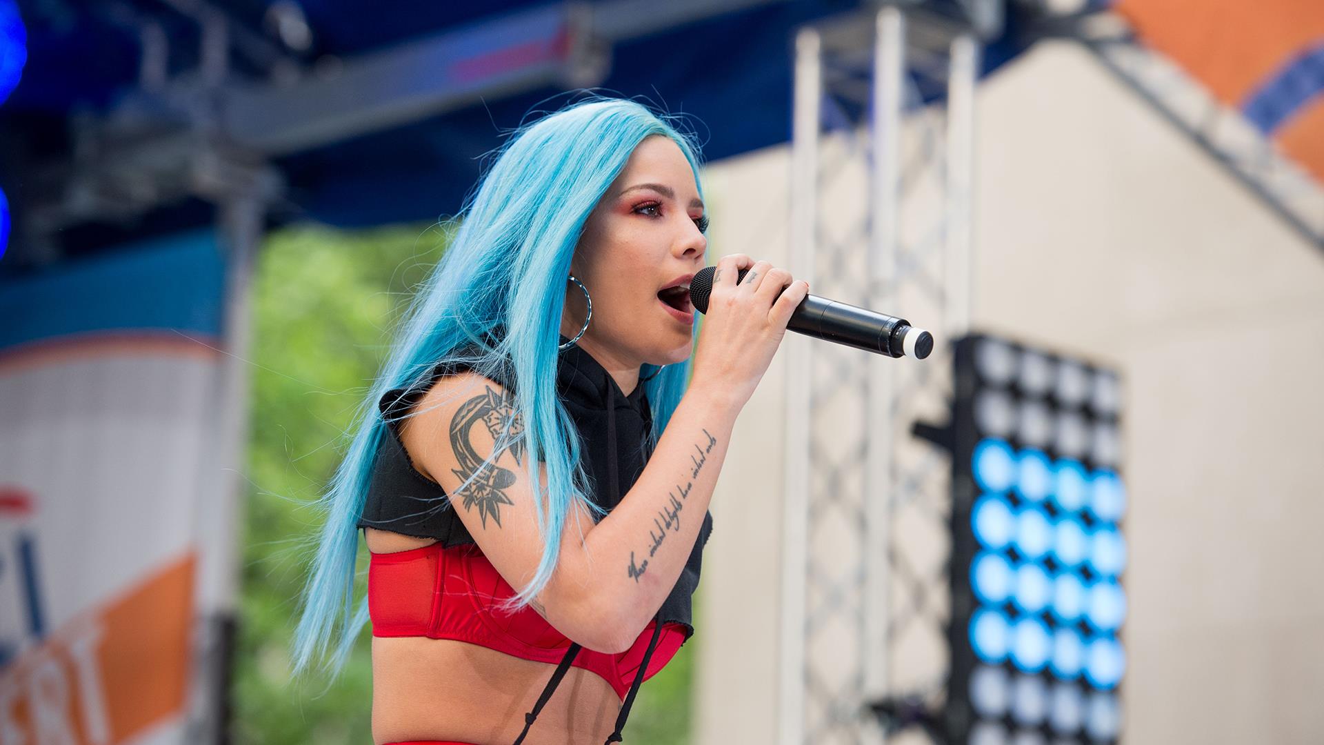 Halsey Ashley Nicolette Frangipane Singer Wallpapers