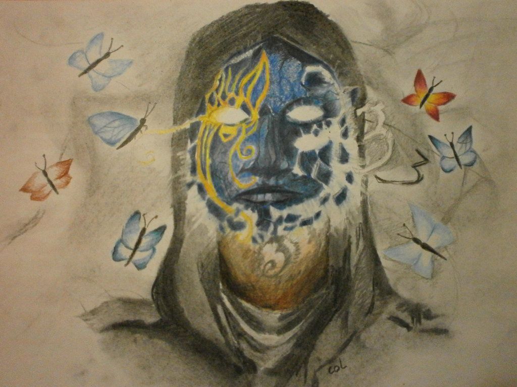 Johnny 3 Tears Hollywood Undead Art Wallpapers