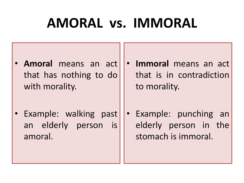Amoral Wallpapers