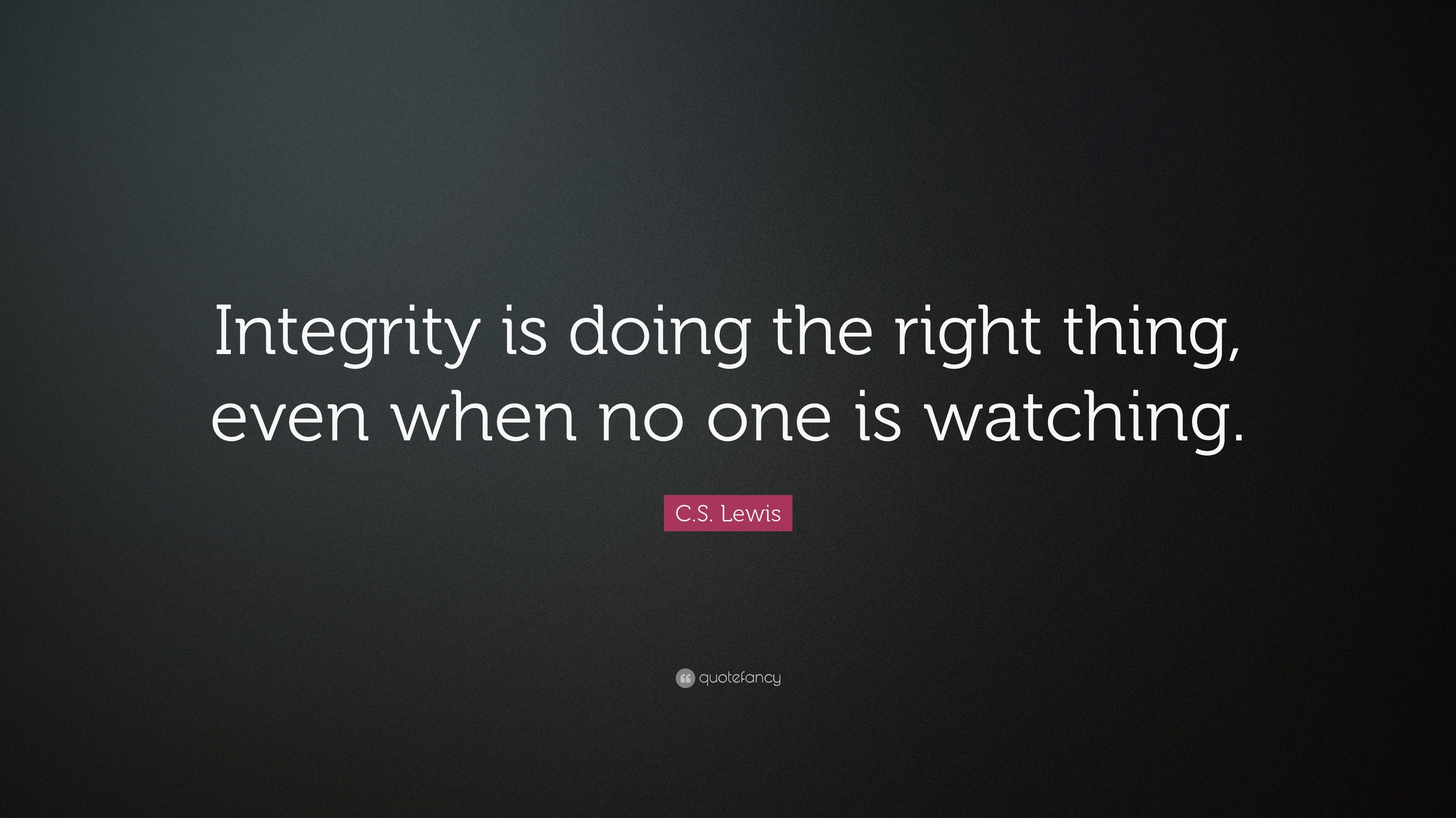 Integrity Wallpapers