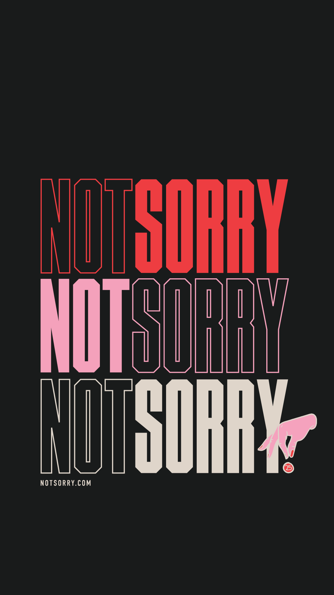 No Apologies Wallpapers