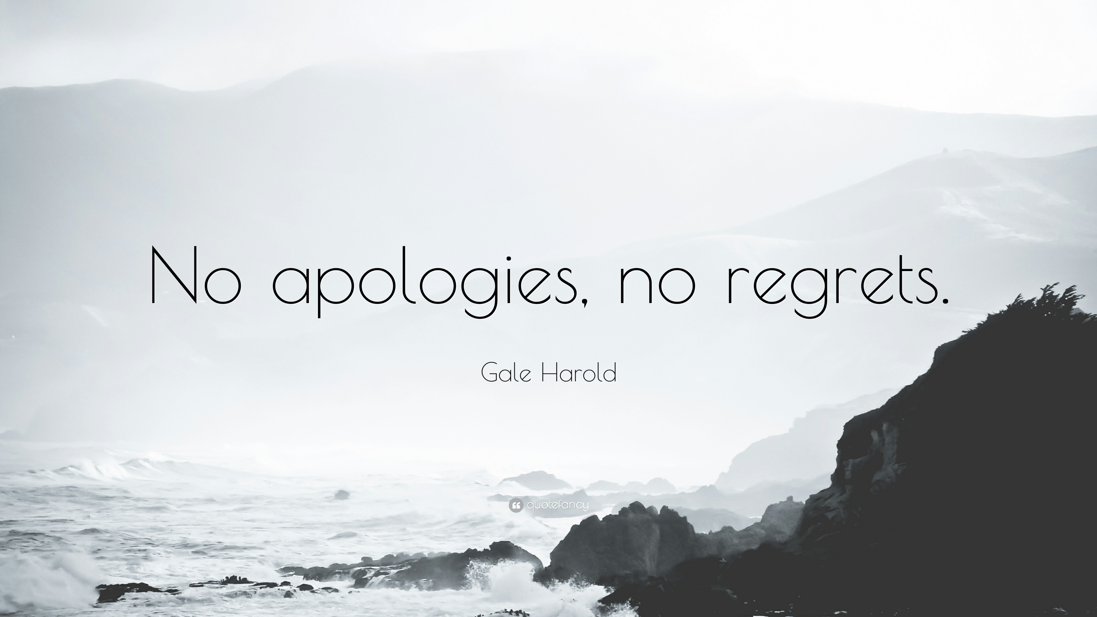 No Apologies Wallpapers