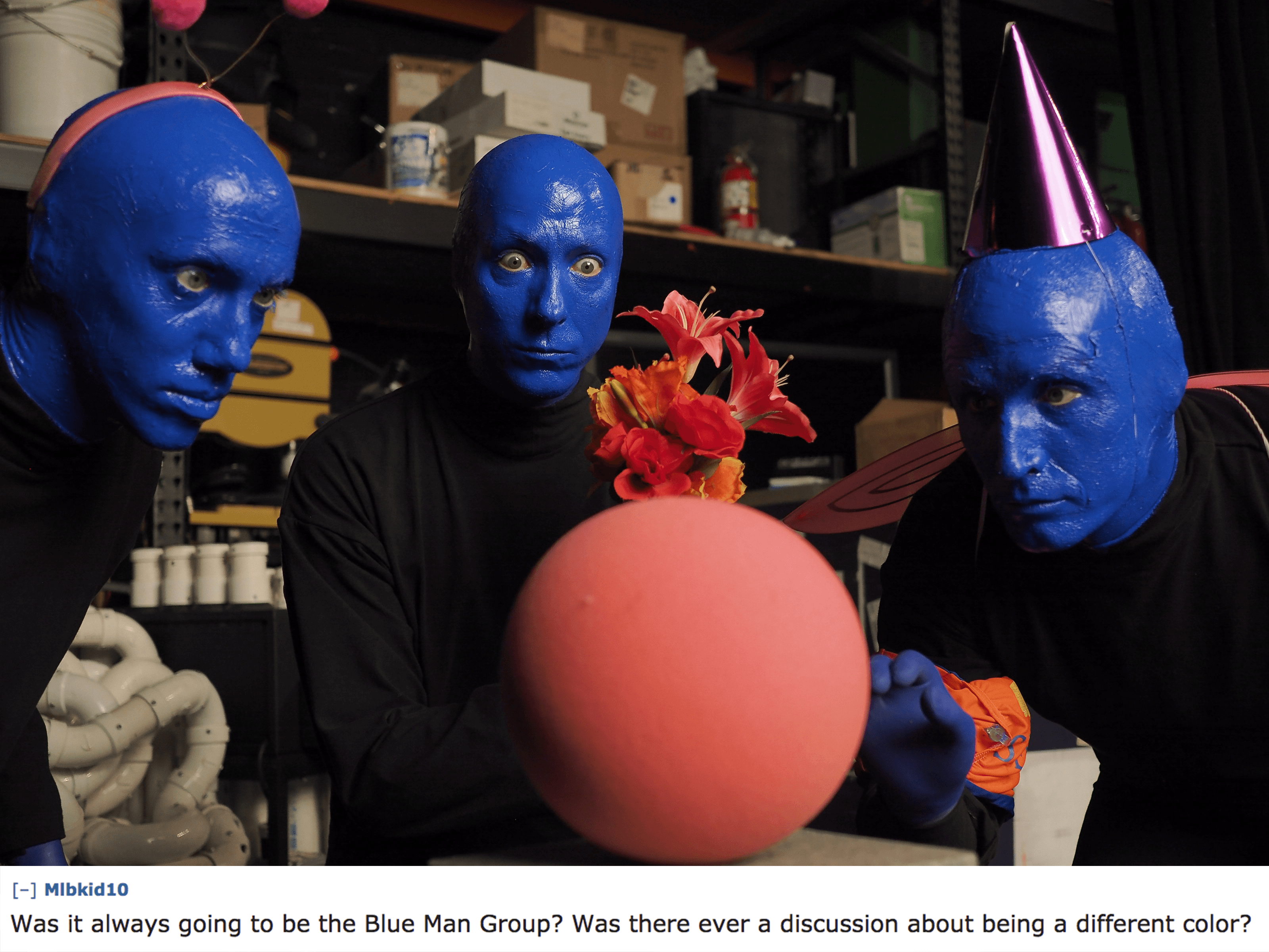 Blue Man Group Wallpapers