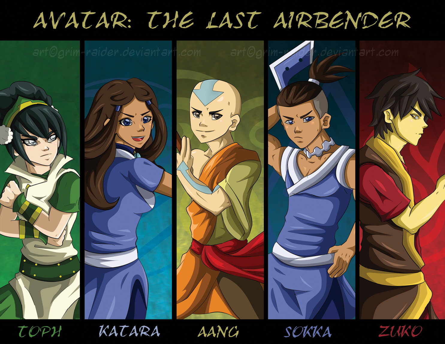 Aang Fan Digital Art Avatar Wallpapers