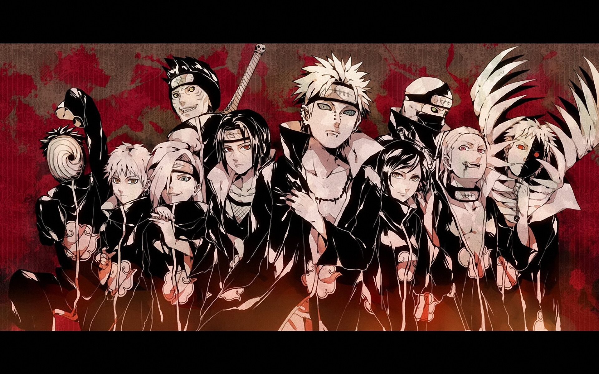 Akatsuki Organization Anime Wallpapers