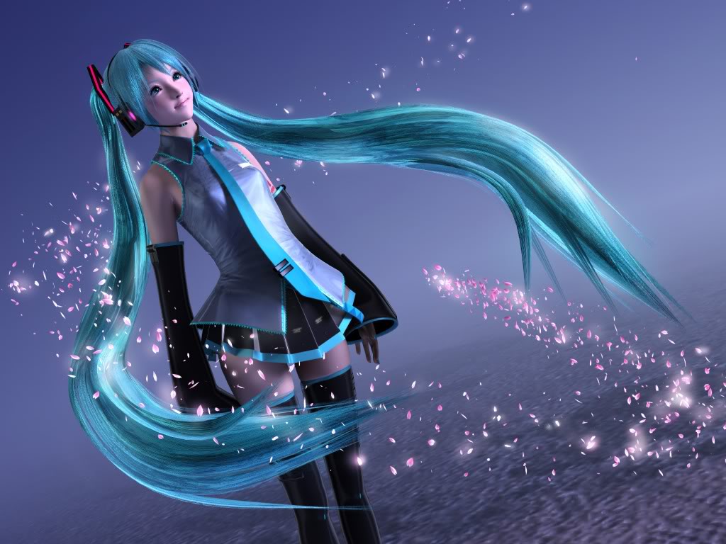 Anime 3D Girls Wallpapers