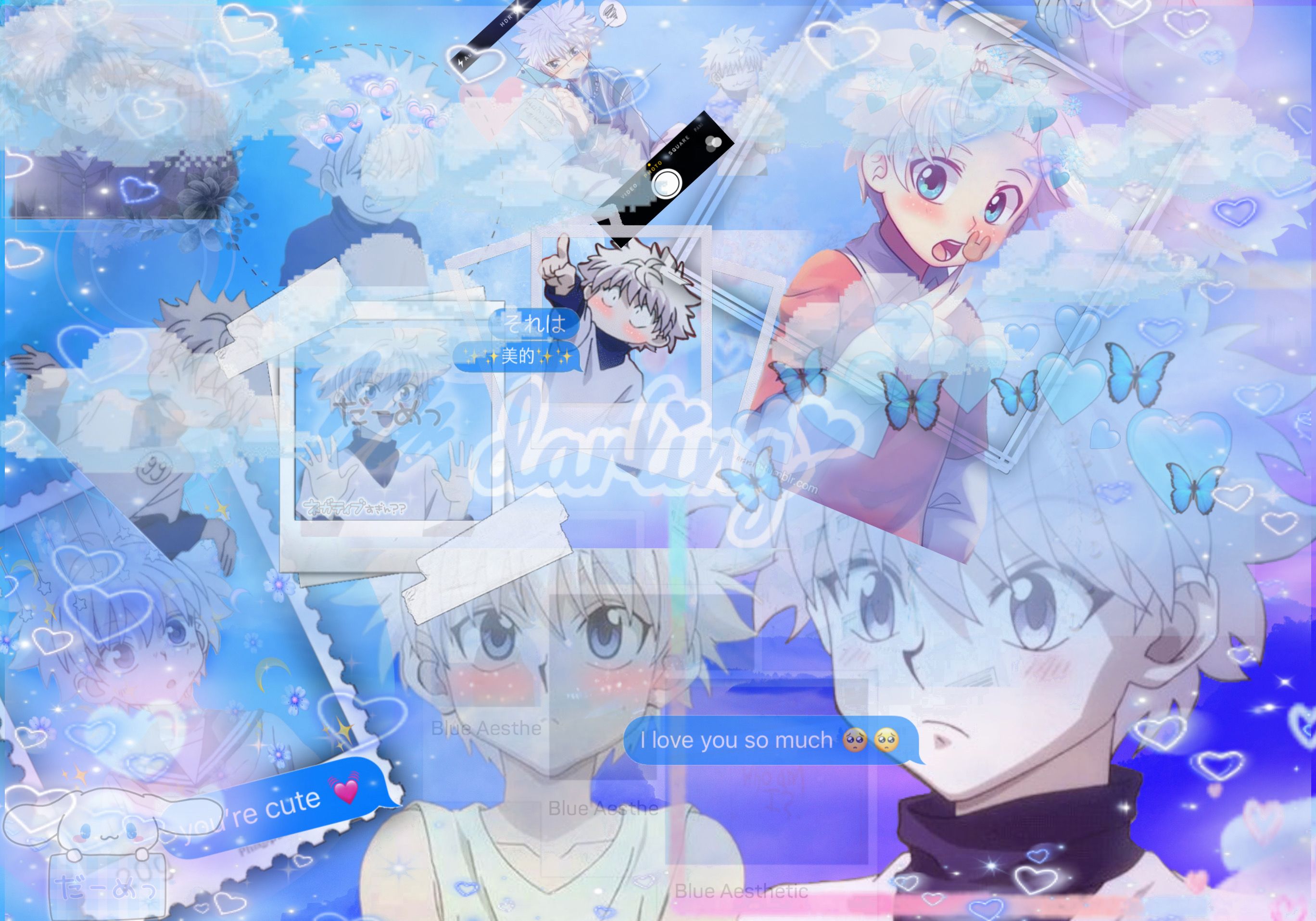 Anime Aesthetic Computer Killua Wallpapers