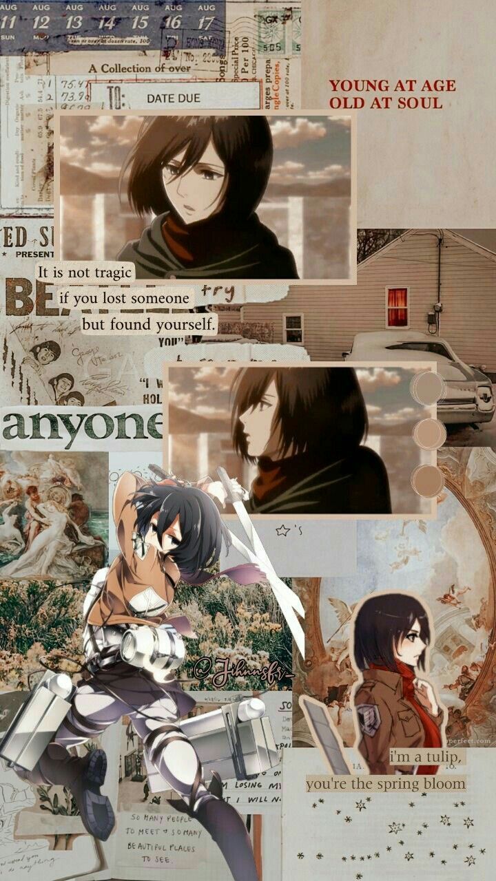 Anime Aesthetic Mikasa Wallpapers