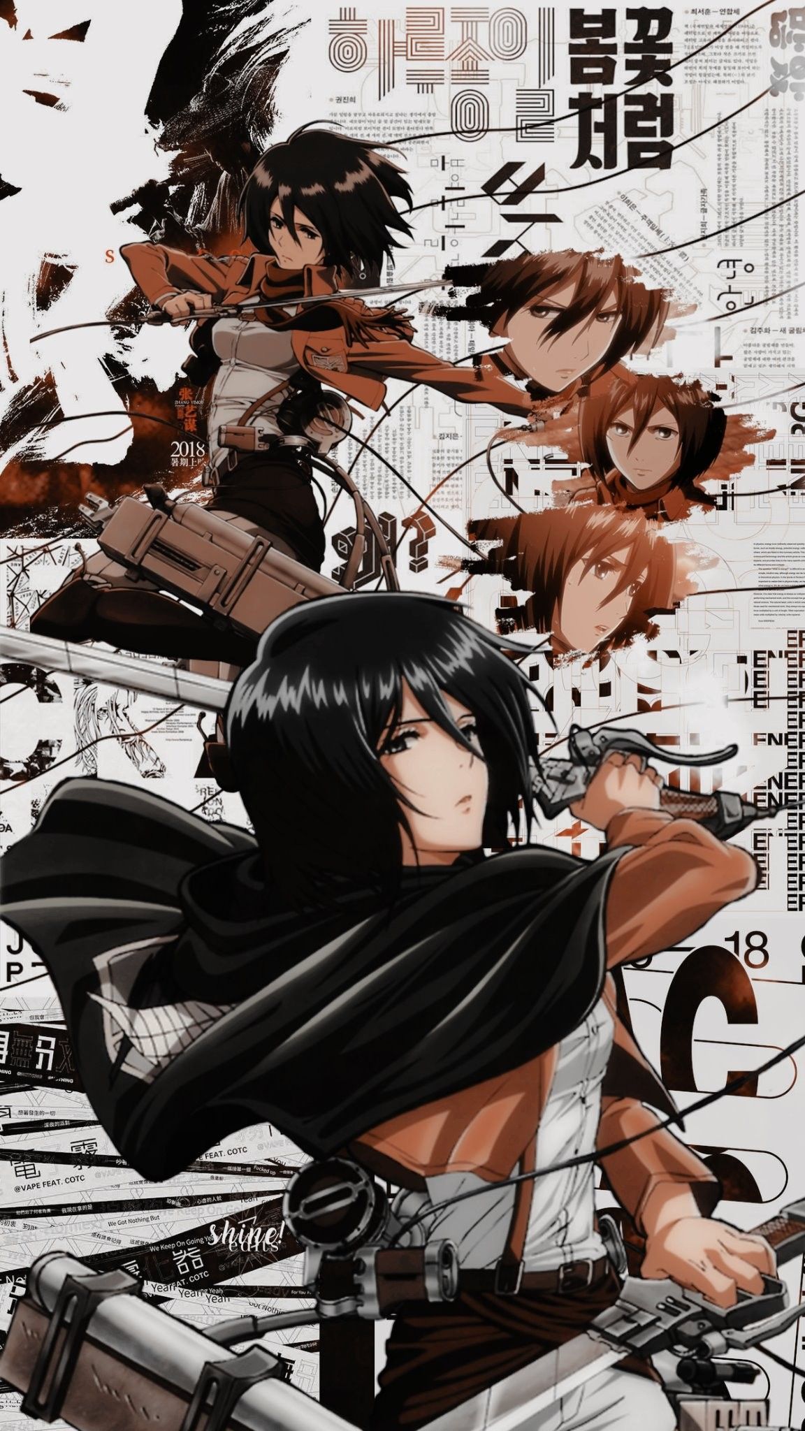 Anime Aesthetic Mikasa Wallpapers