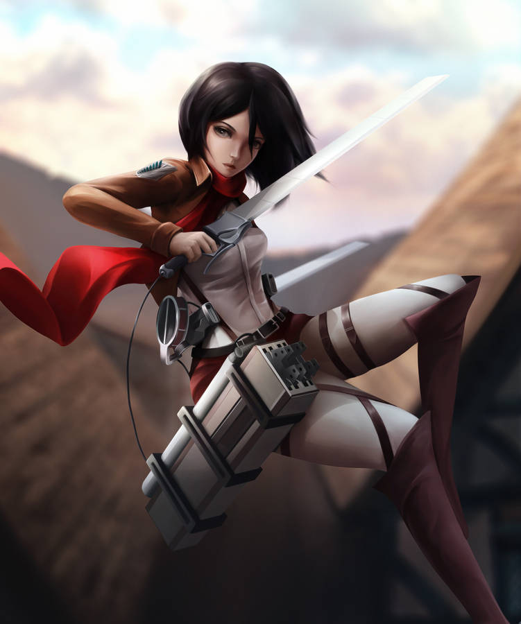 Anime Aesthetic Mikasa Wallpapers