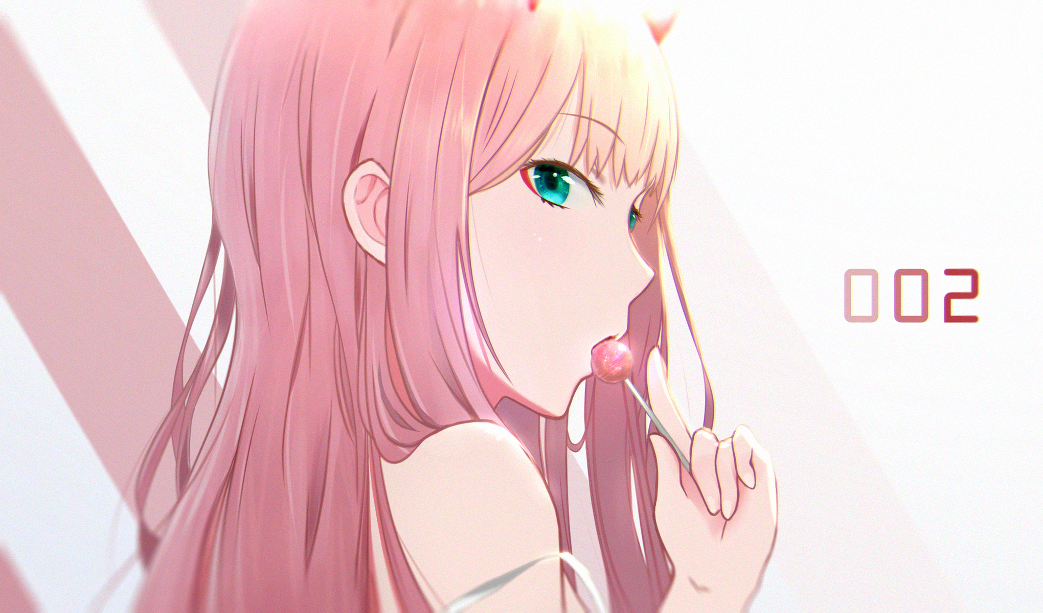 Anime Aesthetics Zero Two Wallpapers