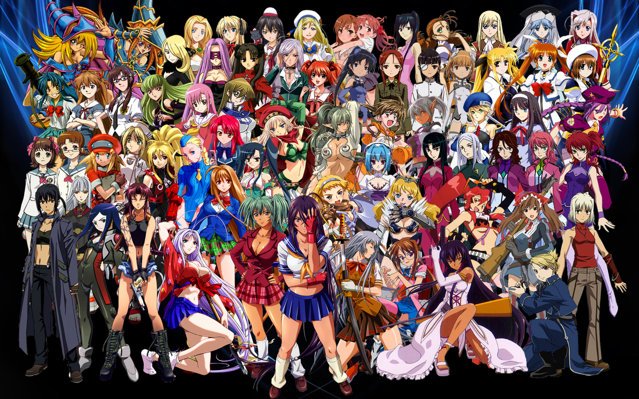 Anime All Heros Crossover Wallpapers