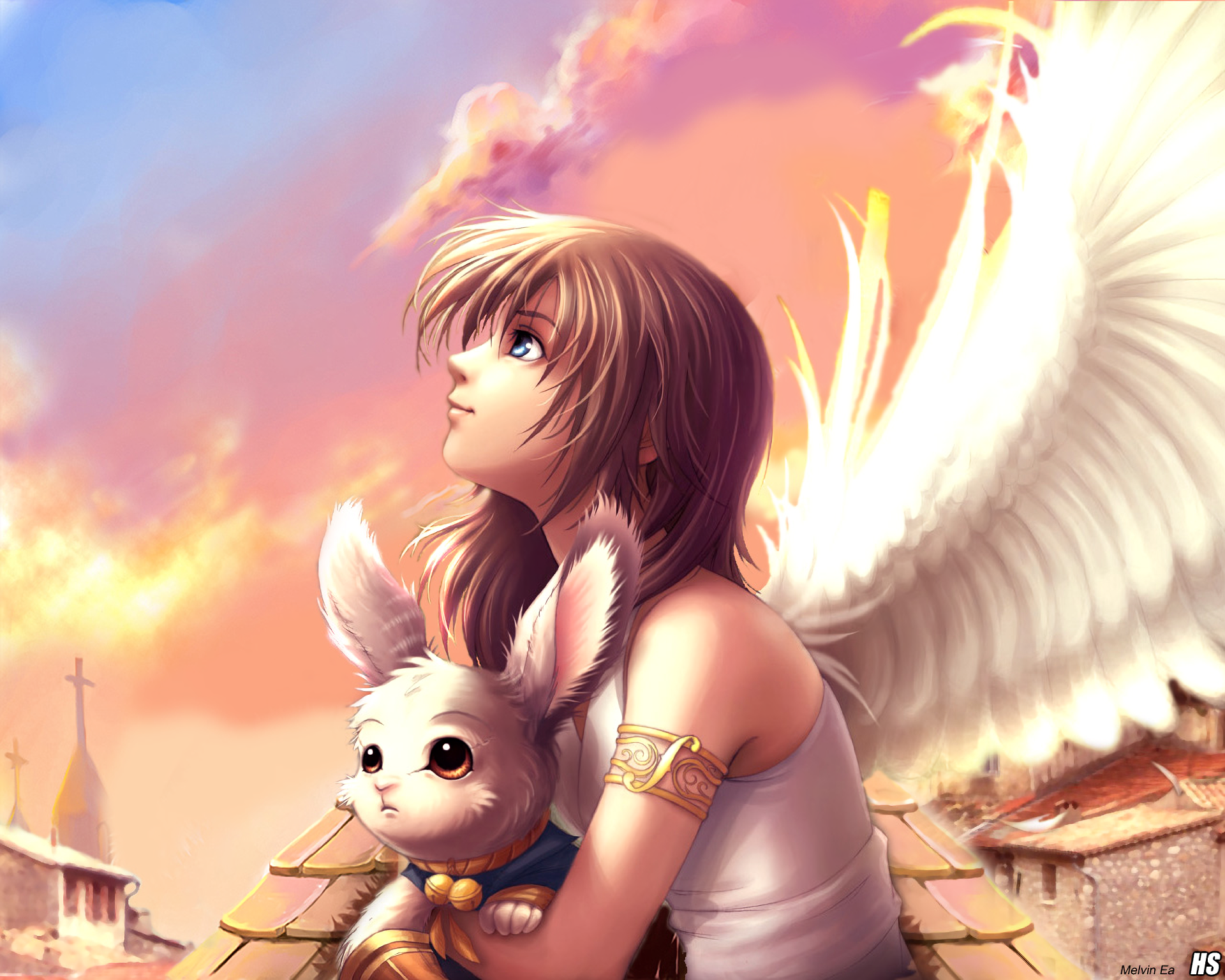 Anime Angel Girl Wallpapers