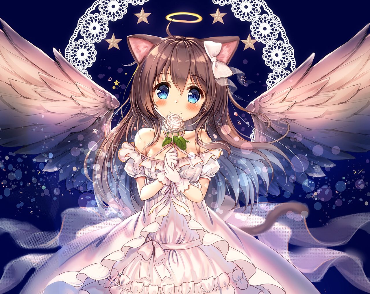 Anime Angel Girl Wallpapers