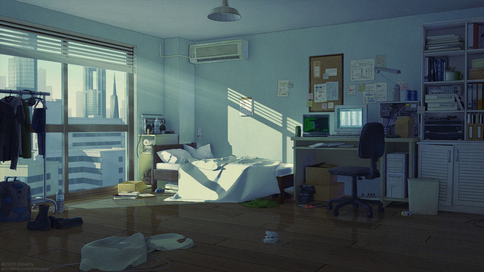 Anime Apartment Wallpapers