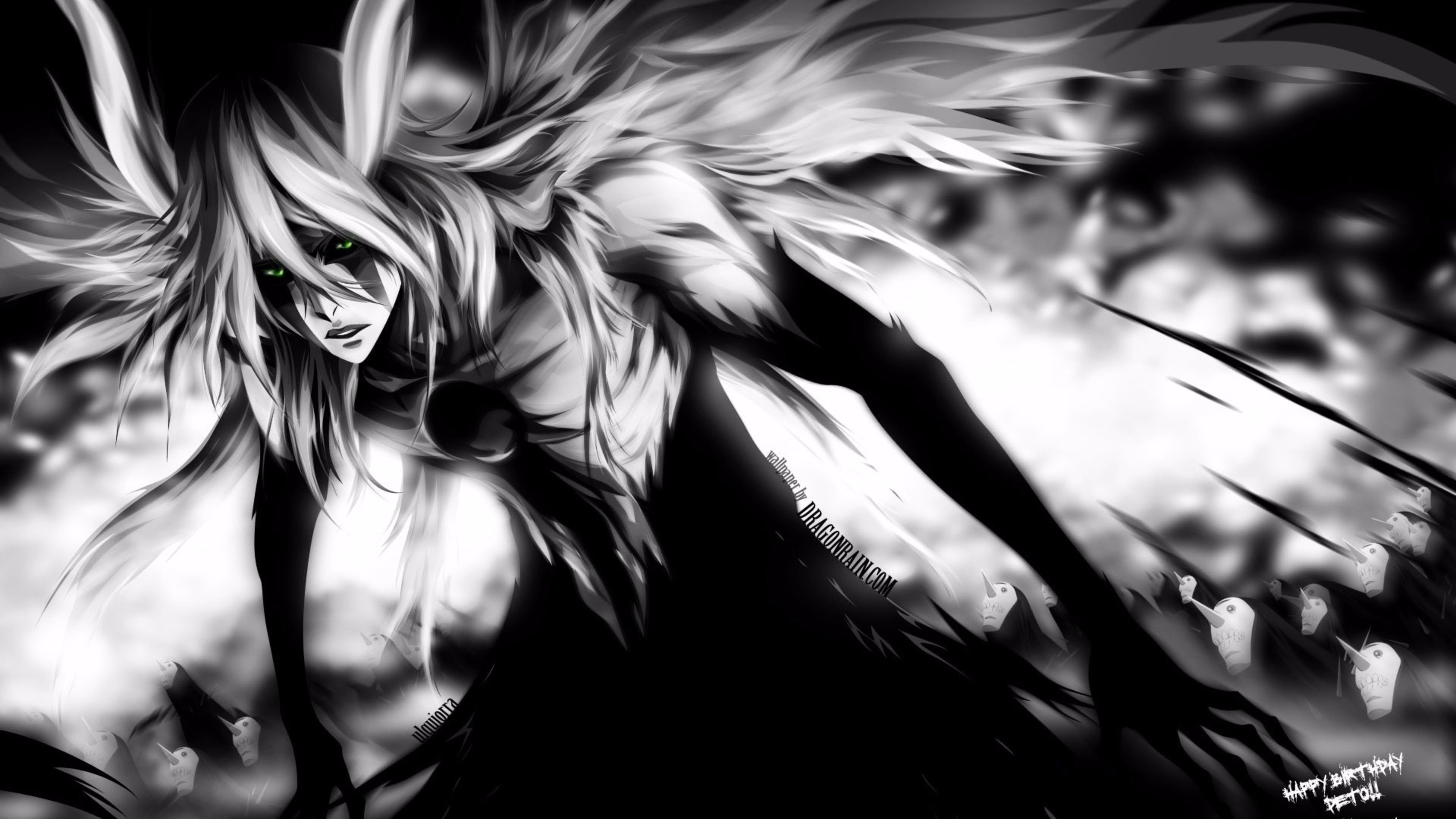 Anime Art Black And White Wallpapers - Most Popular Anime Art Black And  White Wallpapers Backgrounds - GTwallpaper