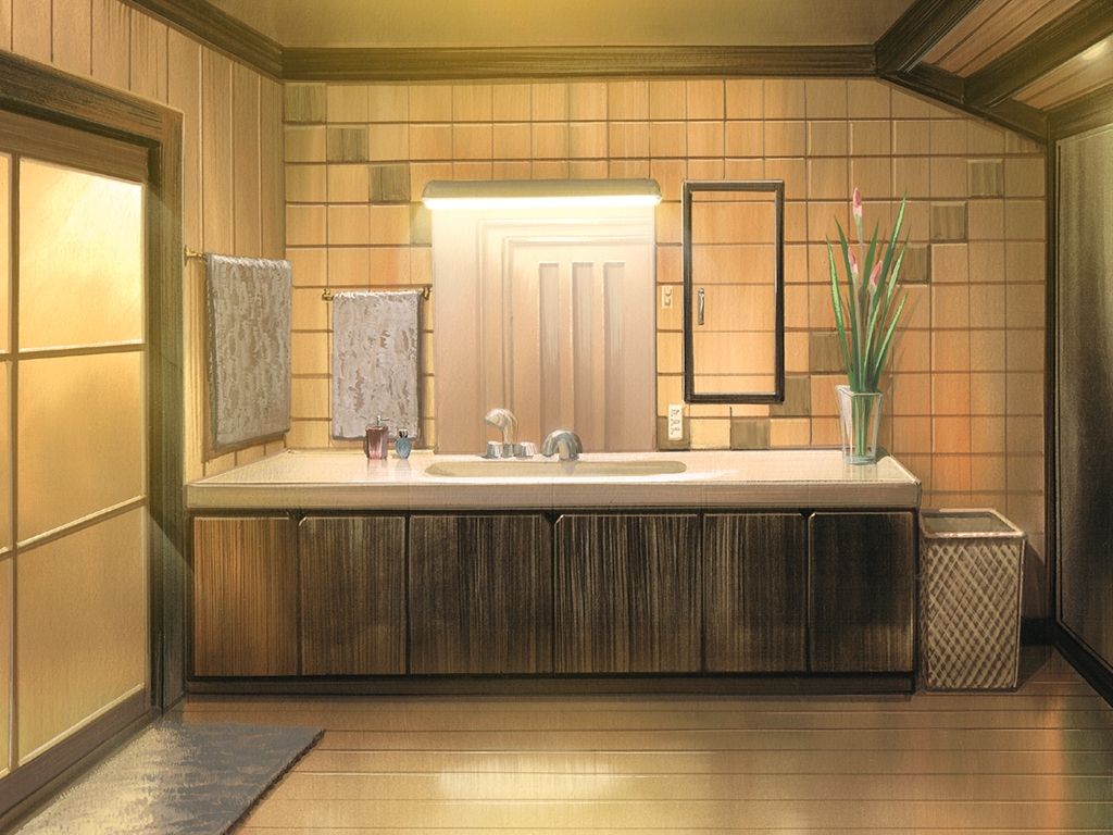 Anime Bathroom Wallpapers
