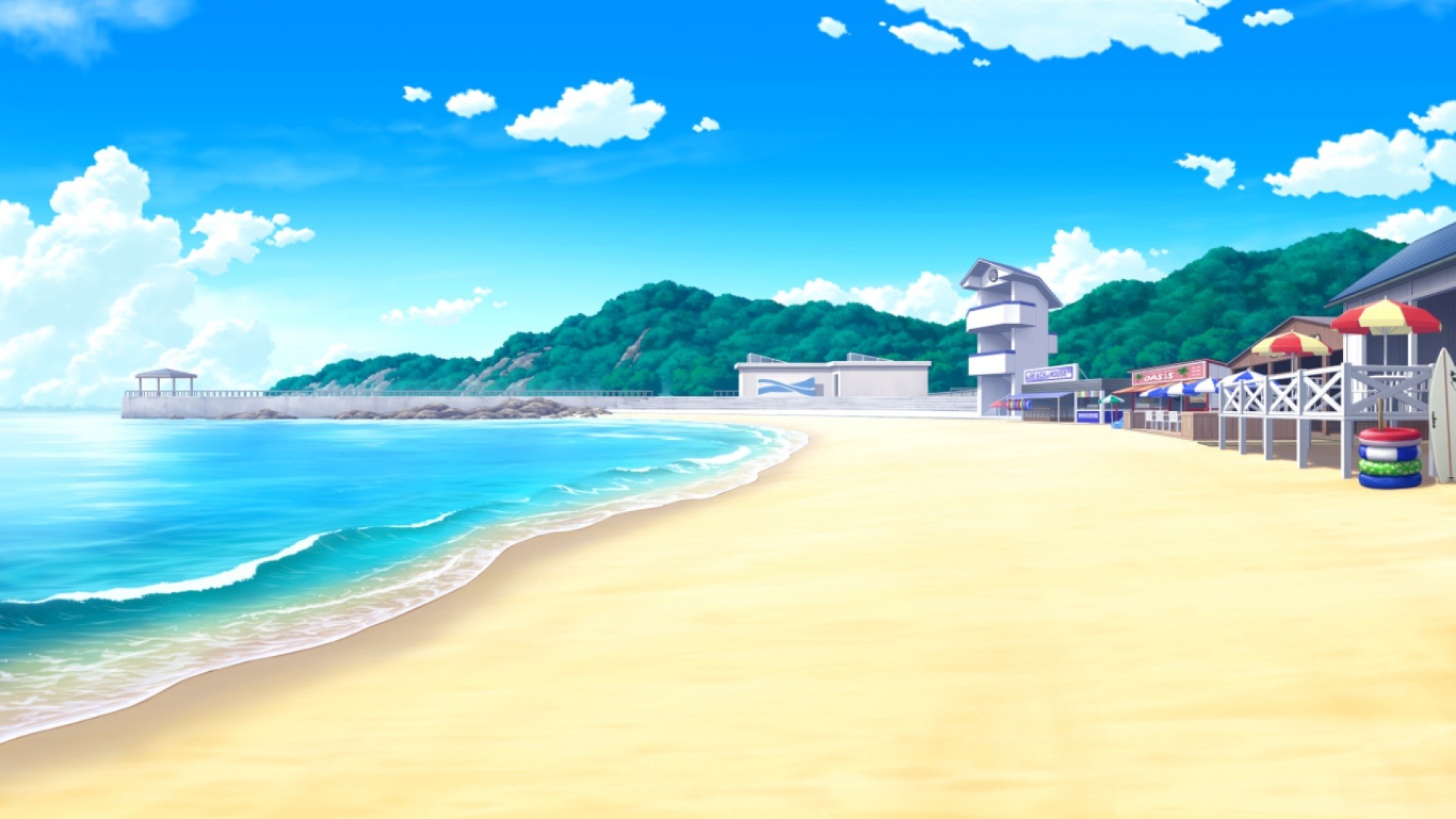 Anime Beach Wallpapers