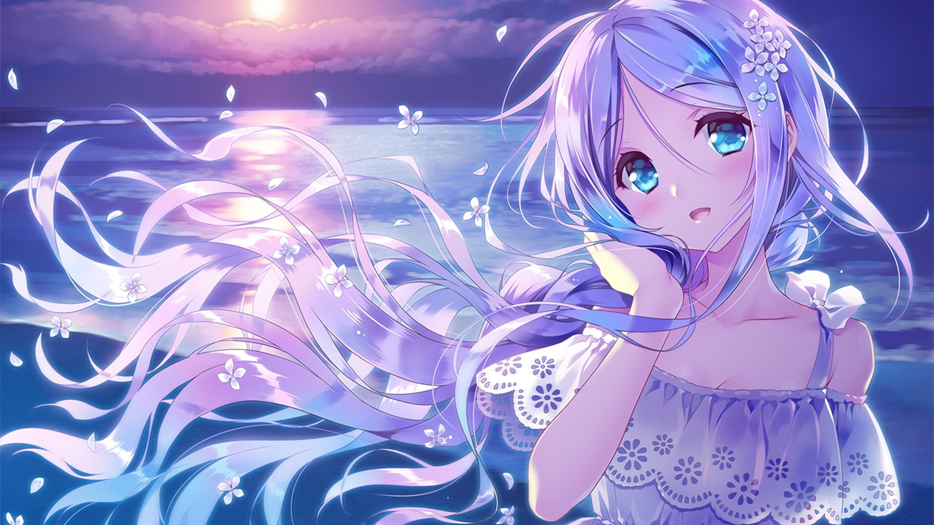 Anime Beautiful Girl Wallpapers