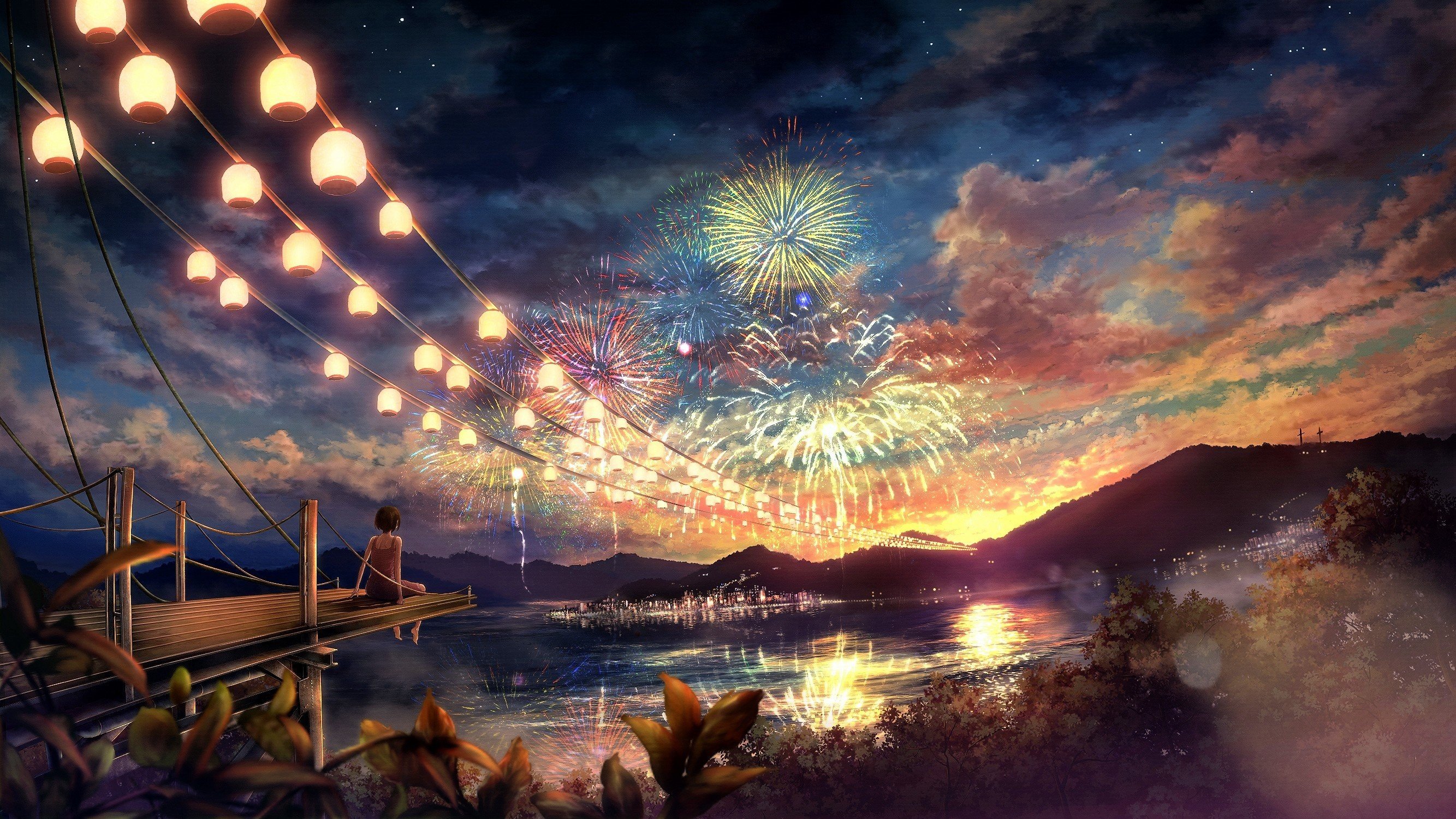 Anime Beautiful Scenery Wallpapers