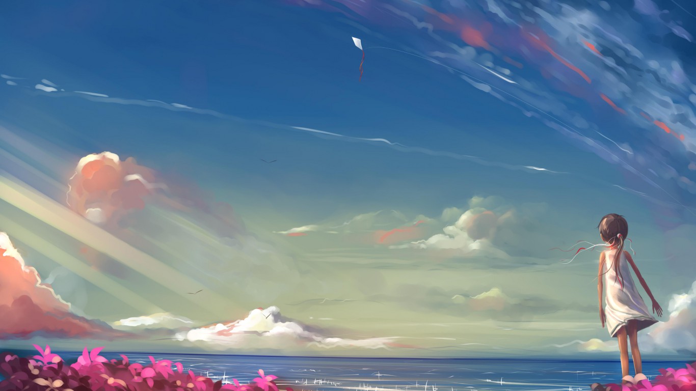 Anime Beautiful Scenery Wallpapers