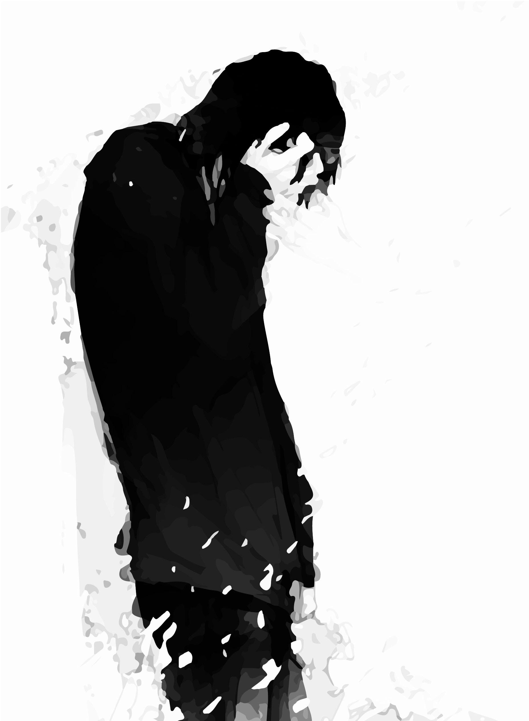 Anime Black And White Boy Wallpapers