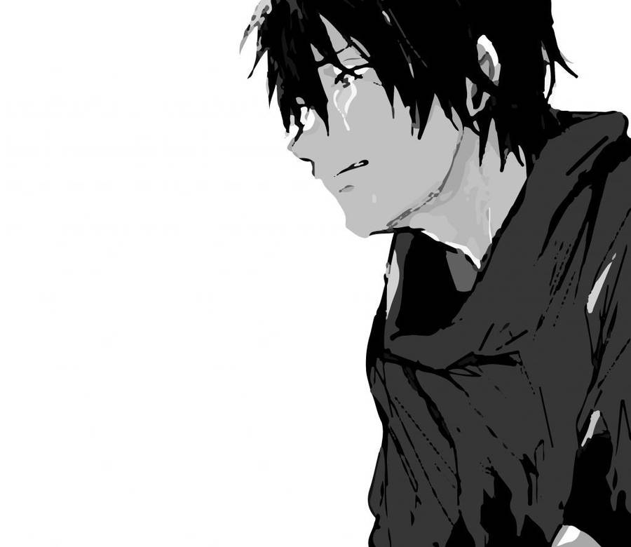 Anime Black And White Boy Wallpapers