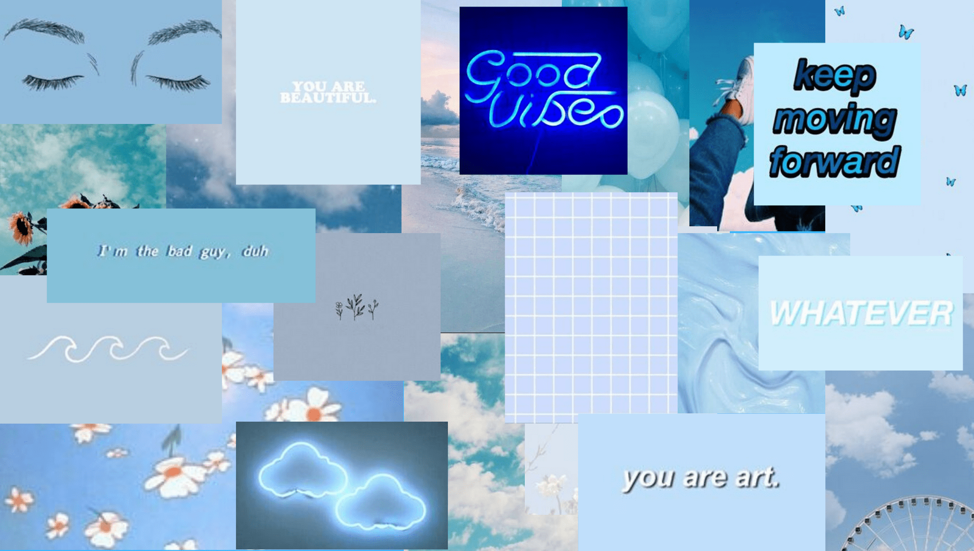 Anime Blue Aesthetic Wallpapers