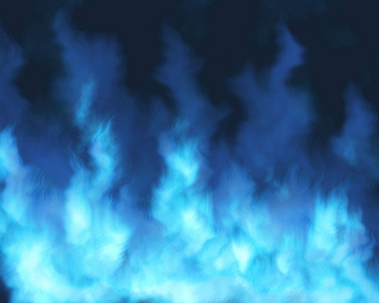 Anime Blue Fire Wallpapers