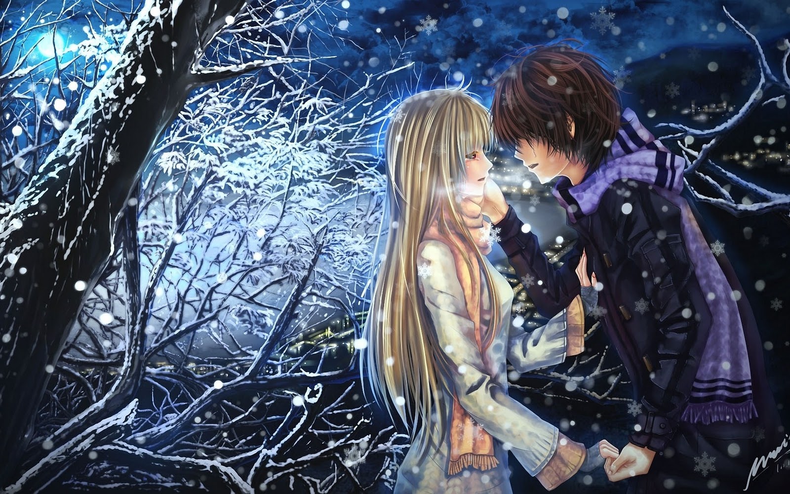 Anime Boy And Girl Love Wallpapers