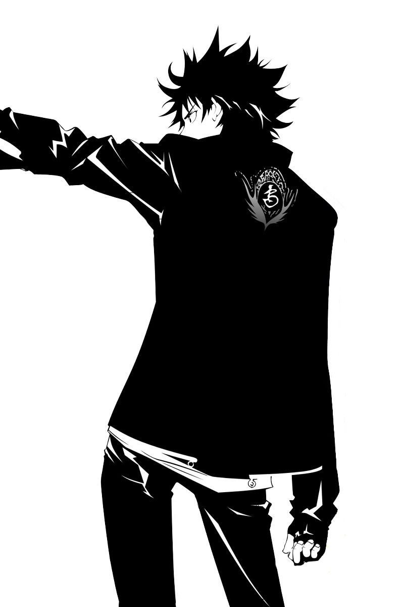 Anime Boy Black And White Wallpapers