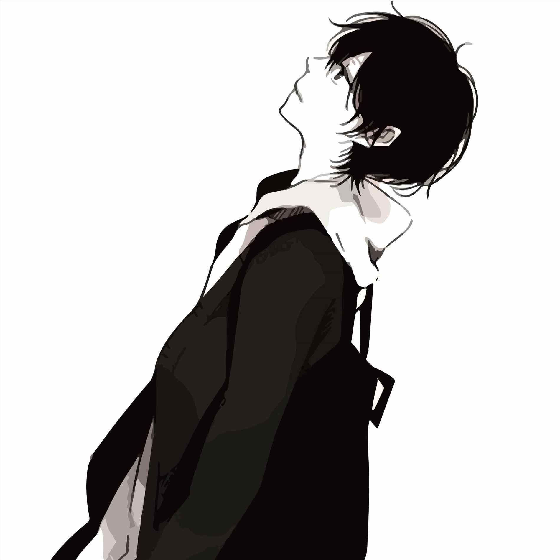 Anime Boy Black And White Wallpapers