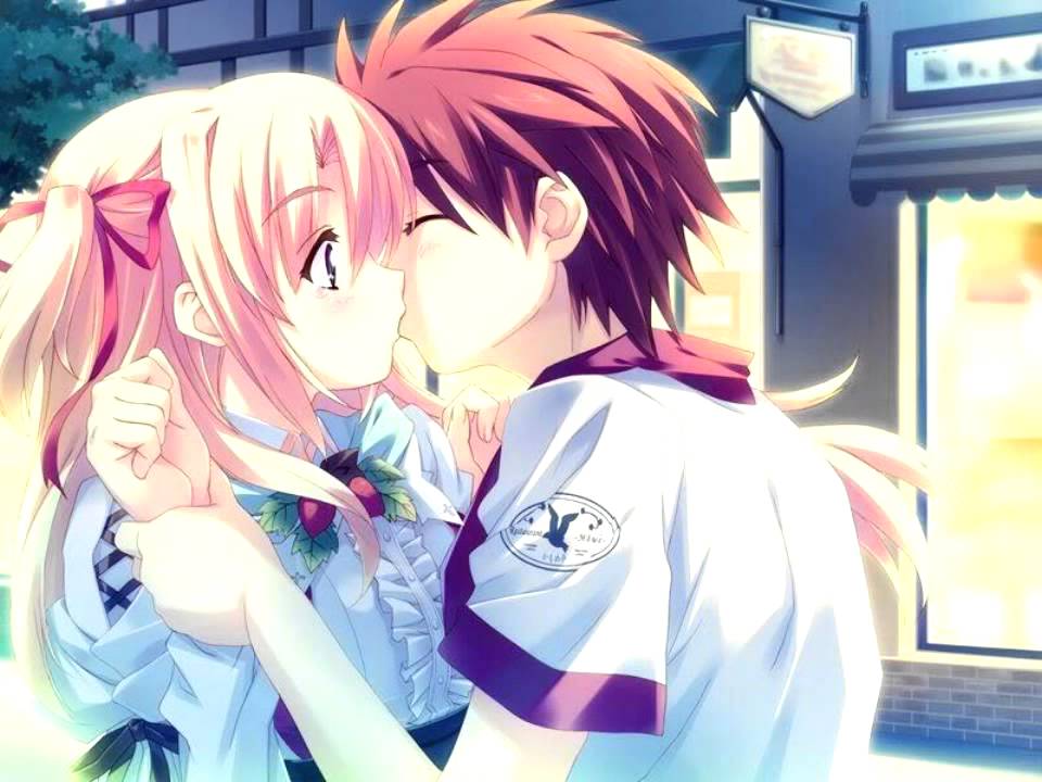 Anime Boy Kiss Girl Wallpapers